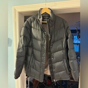 L.L. Bean Black Puffer Jacket XL